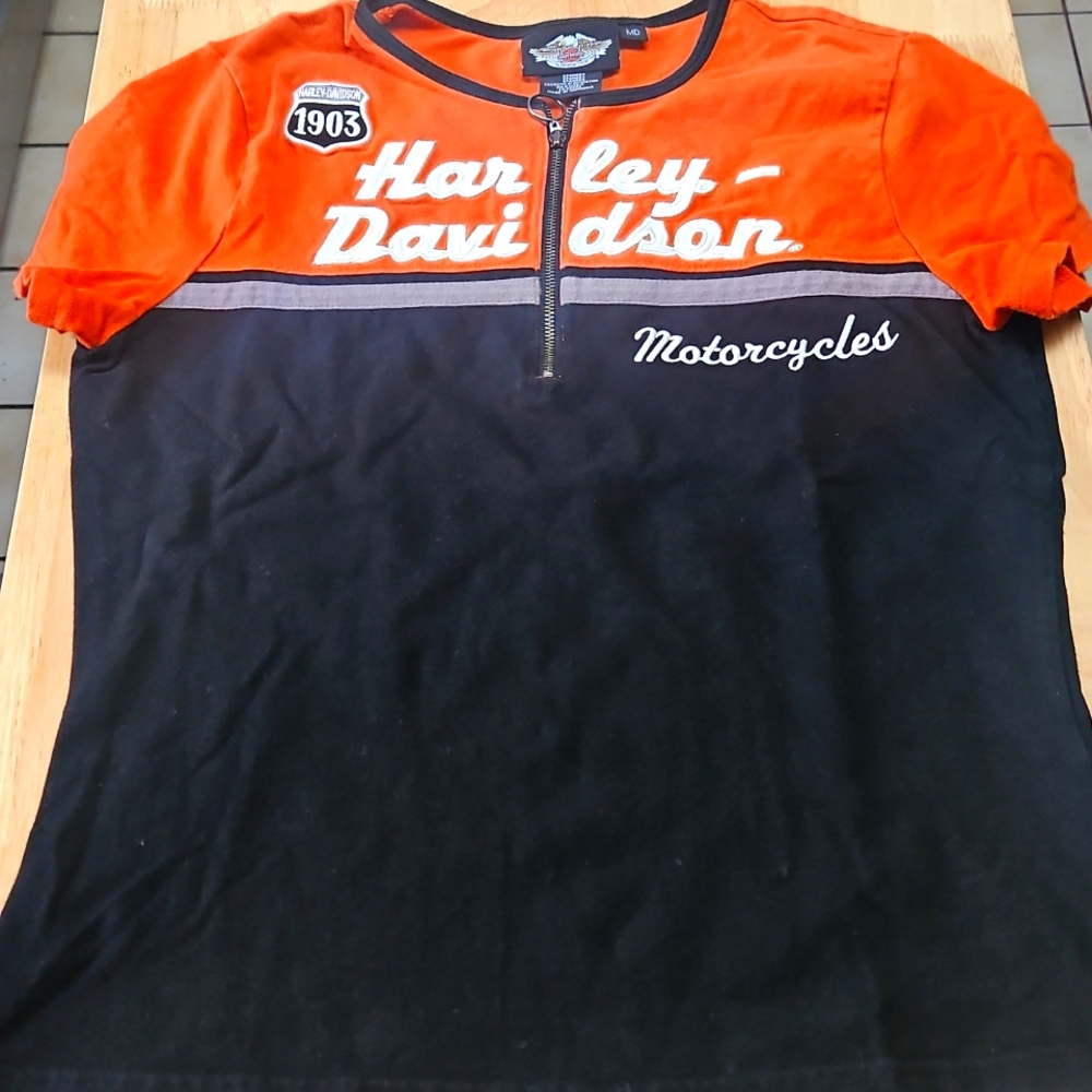 Vintage embroidered Harley-Davidson t-shirt